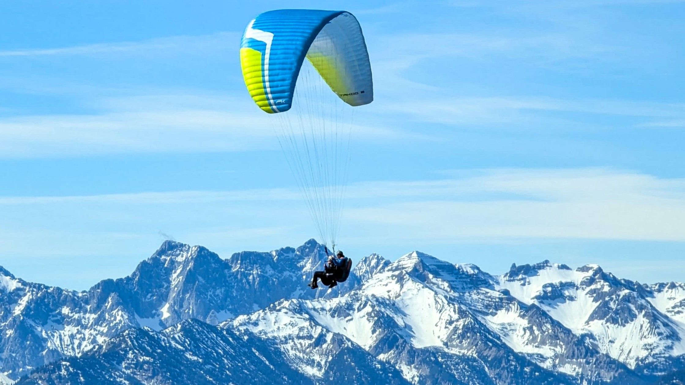 Tandem Paragliding Brauneck - Gleitschirmfliegen